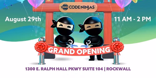 Rockwall Code Ninjas Grand Opening
