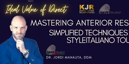 Mastering Anterior Restorations: Simplified Techniques with StyleItaliano Touch