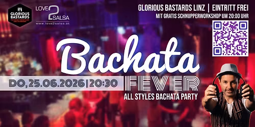 \ud83d\udc99 Bachata Fever | All Styles Bachata Party | Juni \ud83d\udc99
