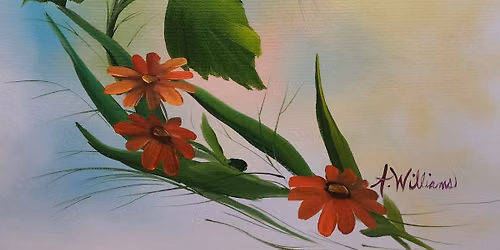 Learn to Paint like Bob Ross: Hydrangeas