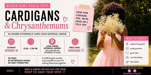 Black Girl Field Trip: Cardigans & Chrysanthemums