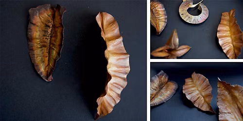Kelham Makes: Metal Smithing Leaf Decorations