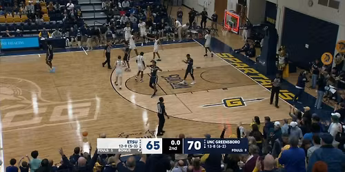 North Carolina Greensboro Spartans vs. East Tennessee State Buccaneers