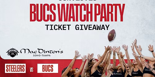 Bucs vs PIT Watch Party!