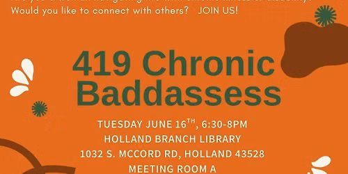 419 Chronic Baddassess Meeting