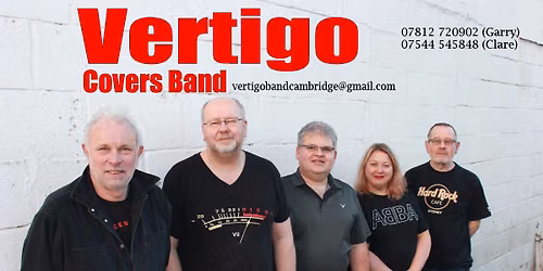 Bands In The Park 2026 with Vertigo Band Cambridge