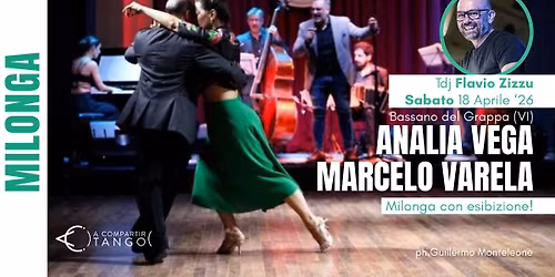 MILONGA con ANALIA VEGA e MARCELO VARELA, Tdj FLAVIO ZIZZU 