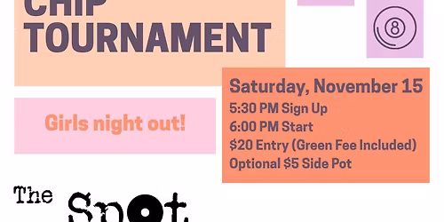 Women's 8-Ball Chip Tournament 