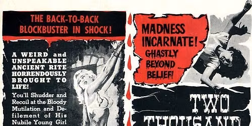 Herschell Gordon Lewis's BLOOD TRILOGY! 