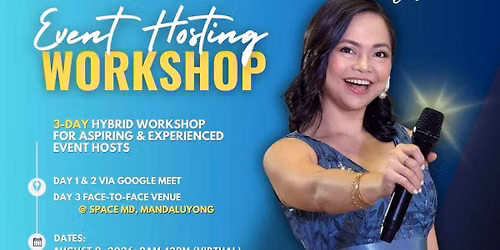 Event Hosting Workshop by Keren Angara (Batch 18)