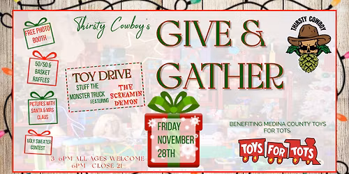 Thirsty Cowboy's Give & Gather 