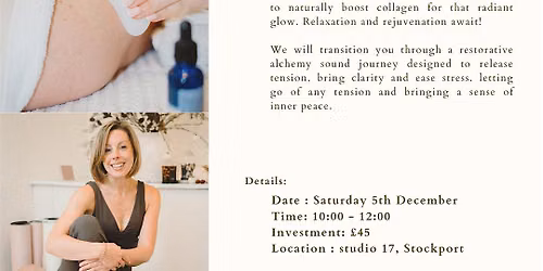 Winter Self Love & Sound | guided gua sha facial & sound healing workshop