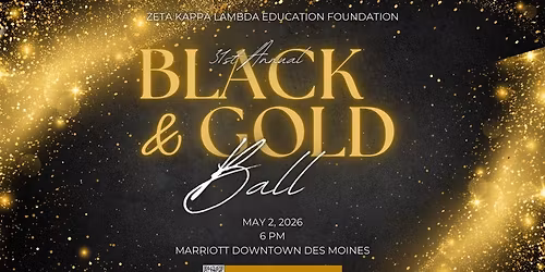 31st Annual Black and Gold Scholarship Ball