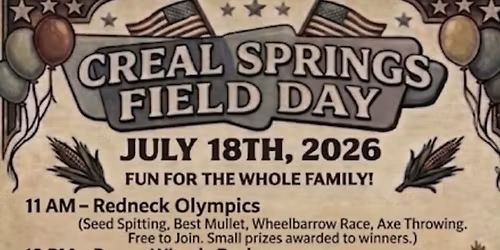 Creal Springs Field Day 2026 