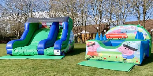 Peppa Pig themed day with Giant Slide & Ball Pond
