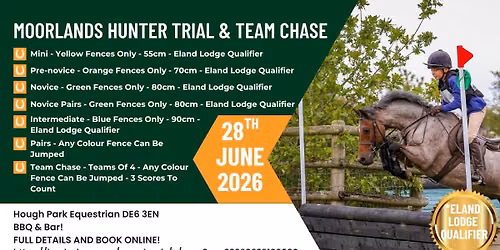 Hunter Trial & Team Chase - Eland Lodge Qualifier