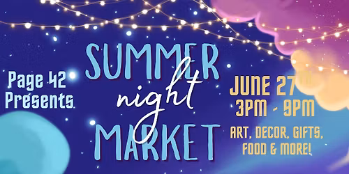 Page 42's Summer Night Market 