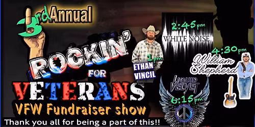 Rock For Veterans Music Festival!!! 
