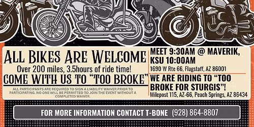 Unity Ride to \u201cToo Broke For Sturgis\u201d