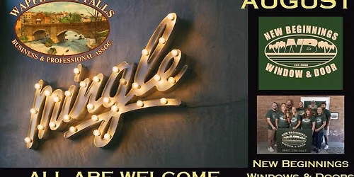 WFBPA August Mingle-New Beginnings Window & Door