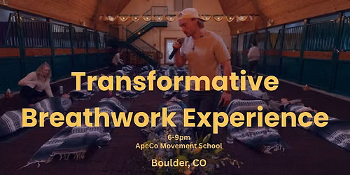Transformative Breathwork Experience with Jake Whan