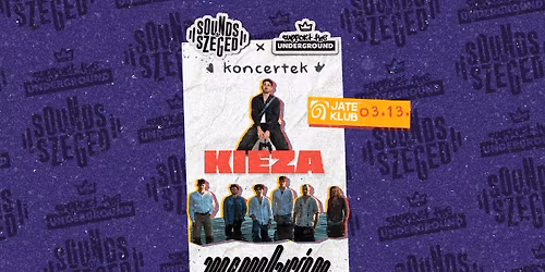 Sounds of Szeged x Support the Underground \/\/ Kieza & Membr\u00e1n @JATE Klub