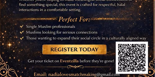BC Muslim Singles Event