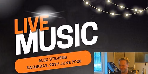 Live Music with Alex Stevens