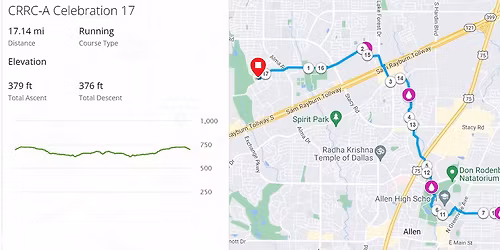 6:15a Life Time| CRRC Sunday - Allen HS->Celebration
