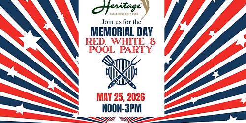 Memorial Day Red, White, & Pool Party