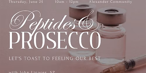 Peptides & Prosecco