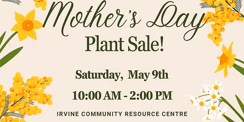 Mother's Day Plant Sale!
