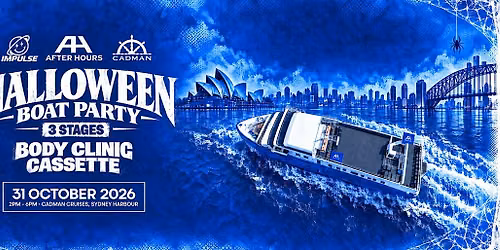 Halloween Boat Party ft. Body Clinic & Cassette