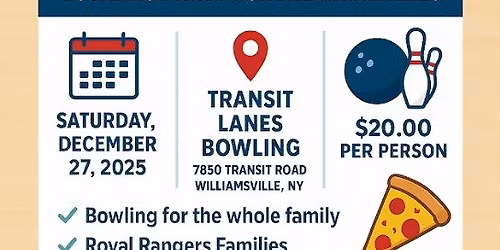 Western Section New Year's Bowling Event