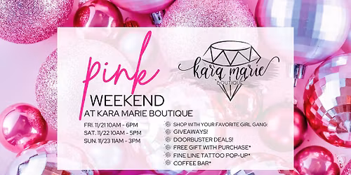 Pink Weekend at KMB