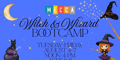 Witch & Wizard Bootcamp with Ame Beard for ages 8-11