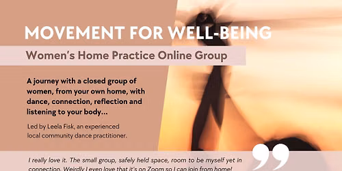 Movement for Well-Being \u2013 Autumn Series 2026
