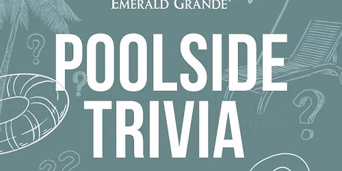 Poolside Trivia On The Pool Deck
