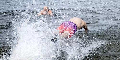 New Year's Day Plar Bear Plunge