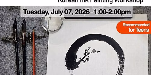 \ud83c\udfa8 Asian Brush Painting: Korean Ink Painting Workshop