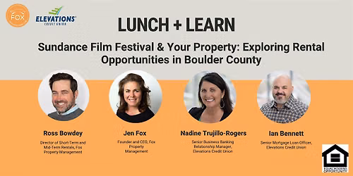 Sundance & Rental Strategies Lunch & Learn