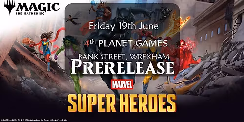 M:tG Marvel Super Heroes Prerelease
