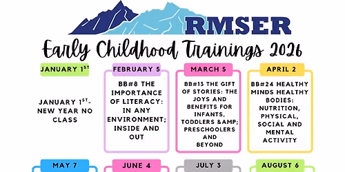 RMSER Early Childhood Training 