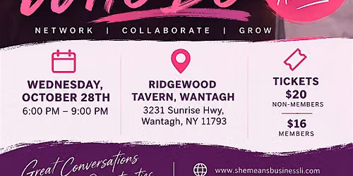 She Means Business Networking Night