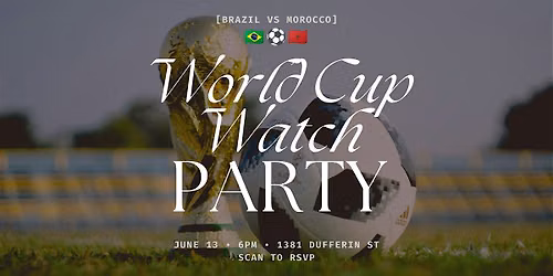 Brazil vs. Morocco! \u26bd World Cup Watch Party