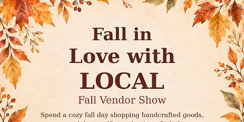 Fall In Love with Local Market 