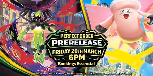 Pokemon Perfect Order Prerelease