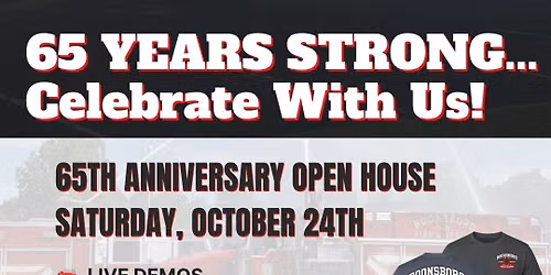 BVFR 65th Anniversary Open House