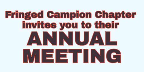 Annual Meeting - Fringed Campion Chapter GNPS