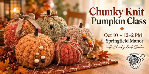 Chunky Knit Pumpkins